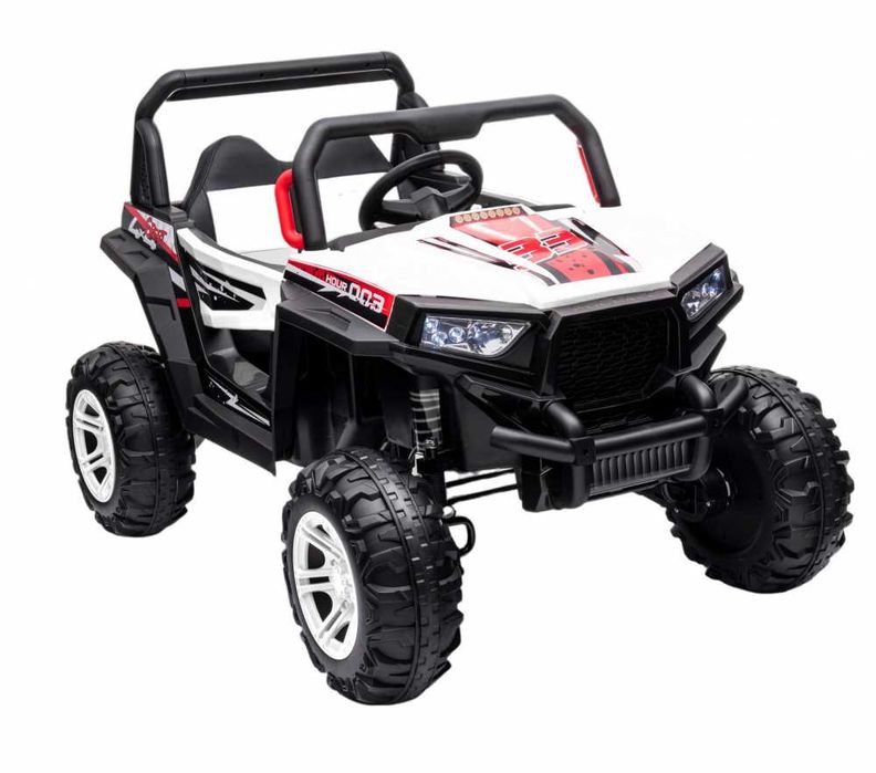 Masinuta electrica pentru copii Nichiduta Off Road 003 White 78W