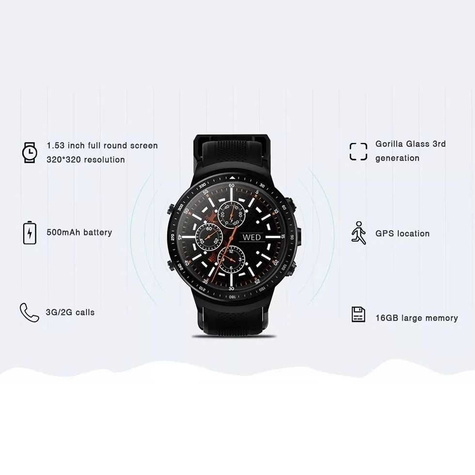 Смарт часовник Zeblaze Thor Pro ,SIM карта, WiFi, Пулс,Кръвно налягане