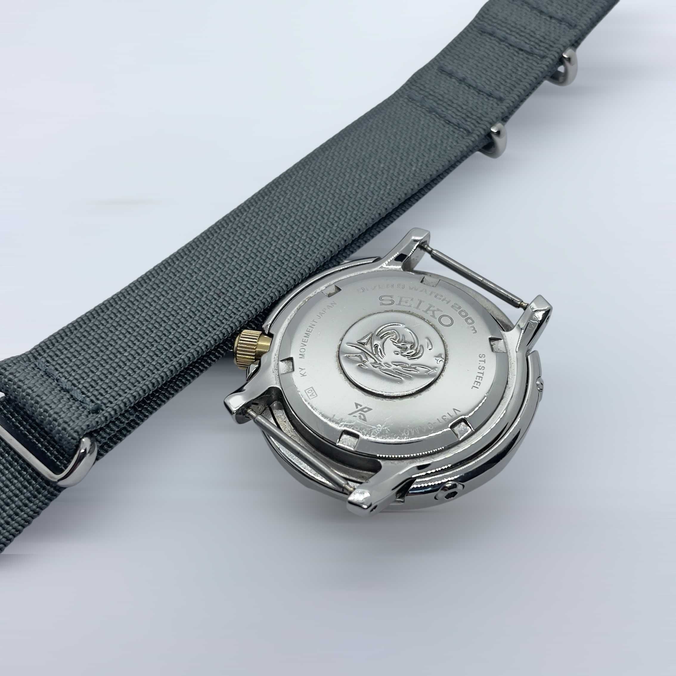 Часовник Seiko Prospex Solar - navy strap - БАРТЕР