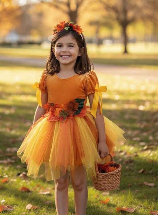 Zana toamna costum serbare 3,4,5,6,7 ani made în România