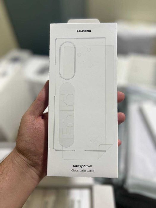 Новый Galaxy Z Fold 7 ORG Clear Grip Case| Optom narx | Dostavka bor