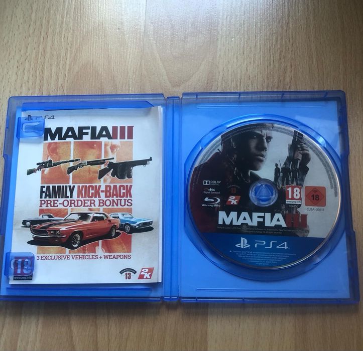 Mafia 3 Игра за PS4