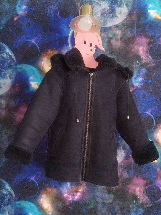 Дублёнка и шапка на мальчика