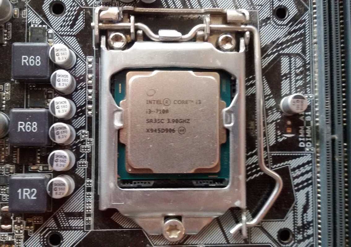 Дънна платка Asus H110M-K + CPU + FAN Socket 1151