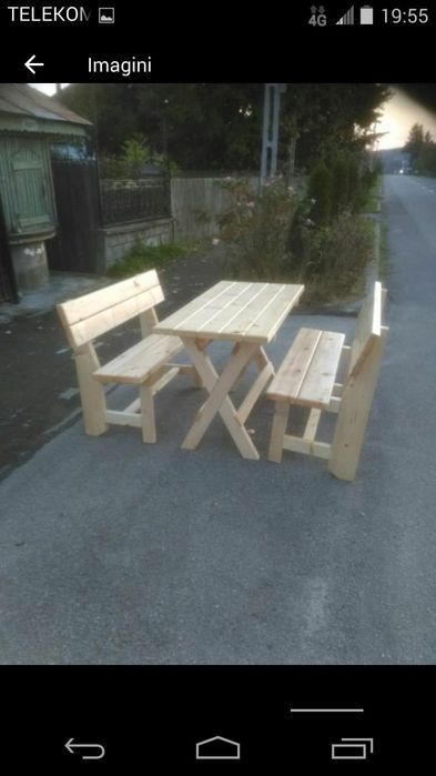 Mese Și Paturi lemn masiv noi