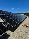 Structura metalica zincata pt montaj la sol panouri fotovoltaice