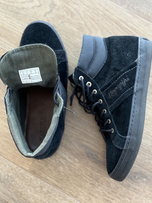 Adidasi / ghete casual Napapijri, piele intoarsa, marimea 39