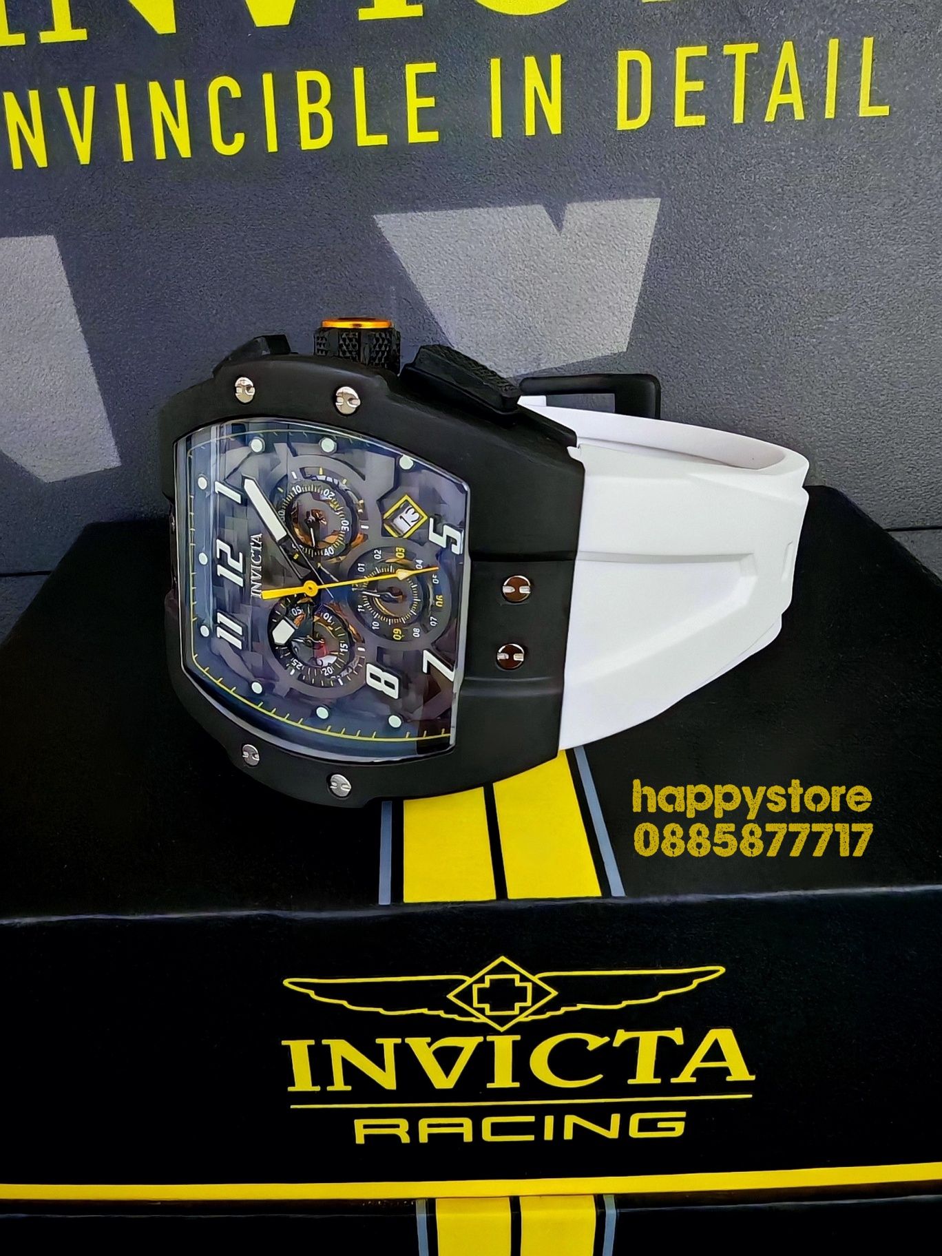 INVICTA Racing Titanium Limited edition 47mm, Инвикта нов часовник