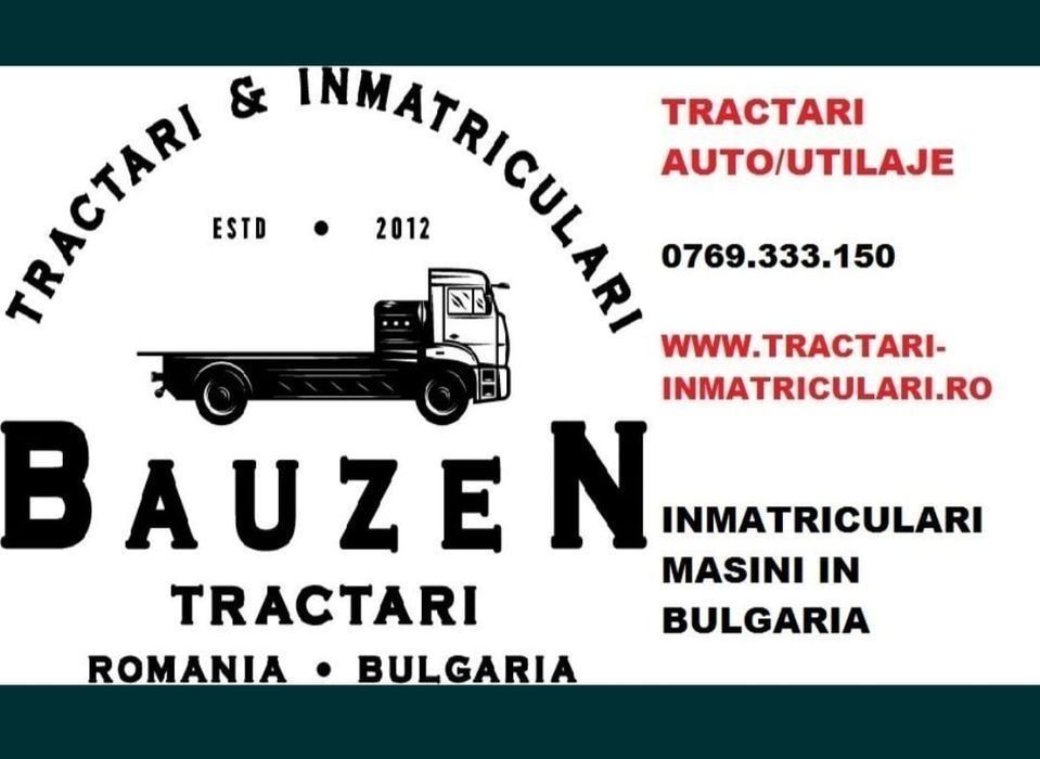 Inmatriculari Bulgaria auto, moto,UE, Anglia cu vamă, America, Elveția
