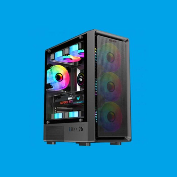 Calculator Gaming/Videochat i7 6700K 16GB RAM - SSD/HDD - RX 580 8GB