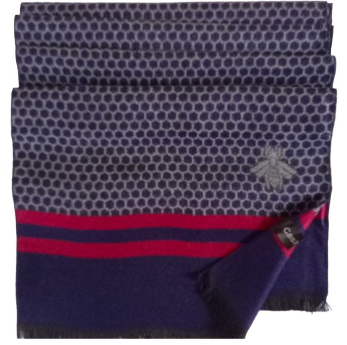 Стилен мъжки кашмирен шал