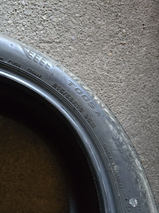 4x 215/55/18 VARA BRIDGESTONE 2020 Stare impecabila