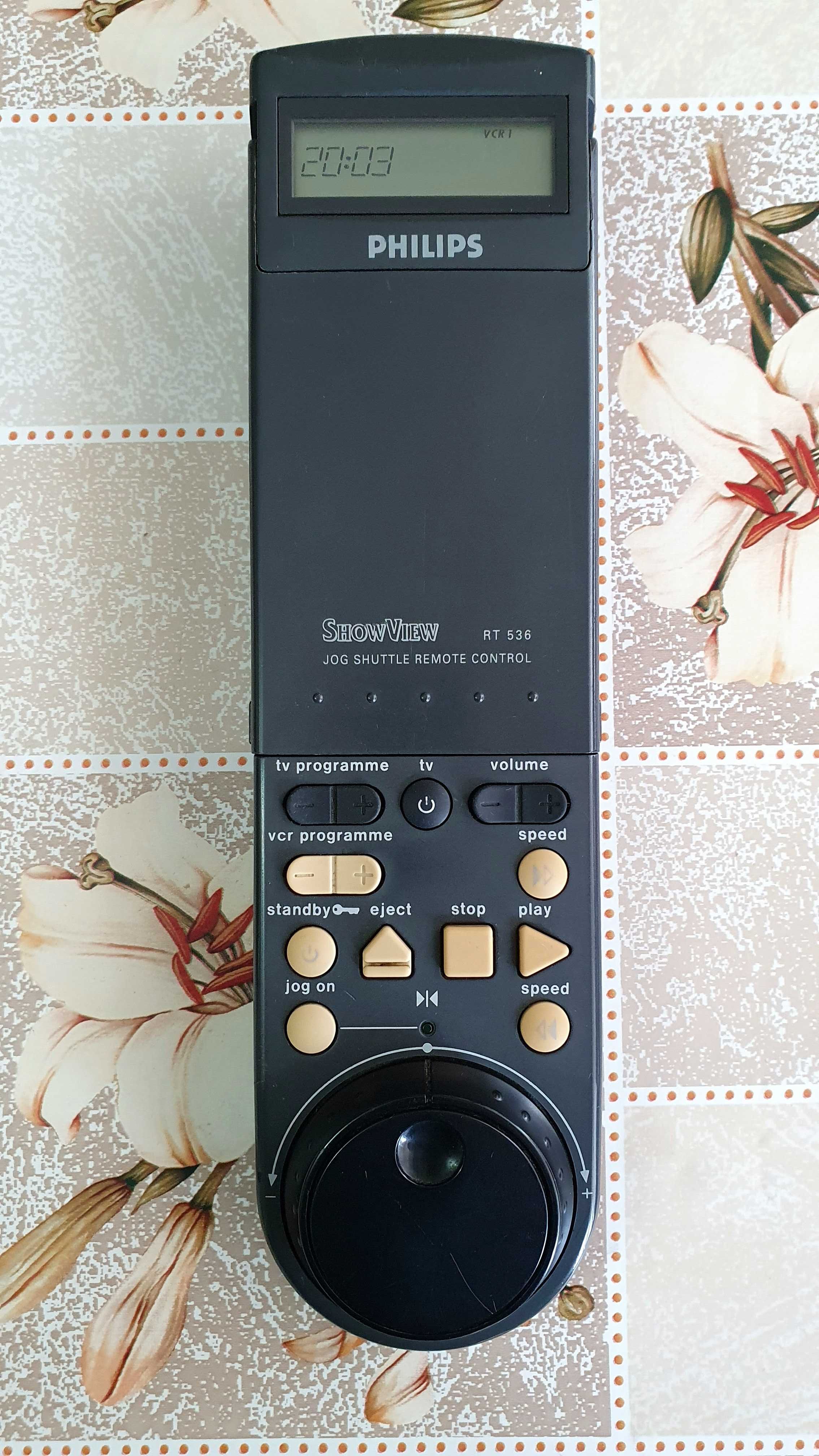 Philips RT 536 Remote Control SHOW VIEW