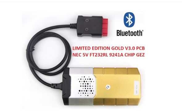 Tester Auto Diagnoza 2024 DELPHI DS150 cu BT GOLD EDITION PREMIUM A++