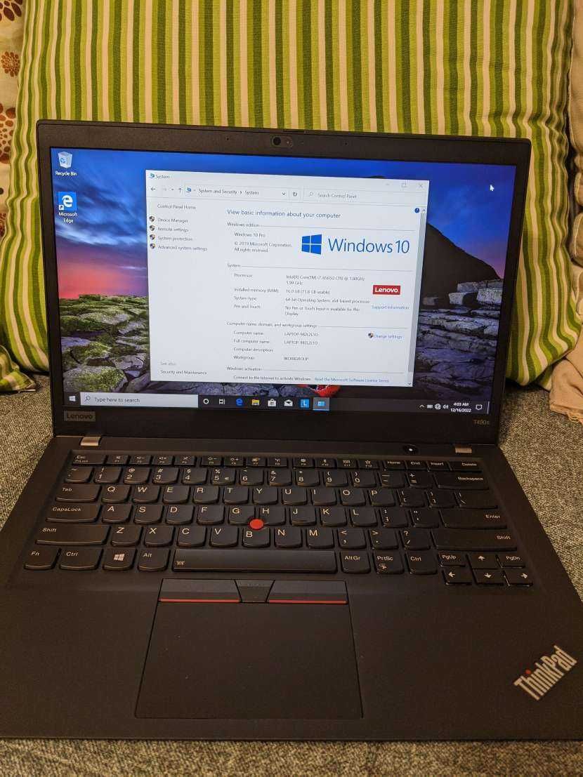 Лаптоп Lenovo T490s