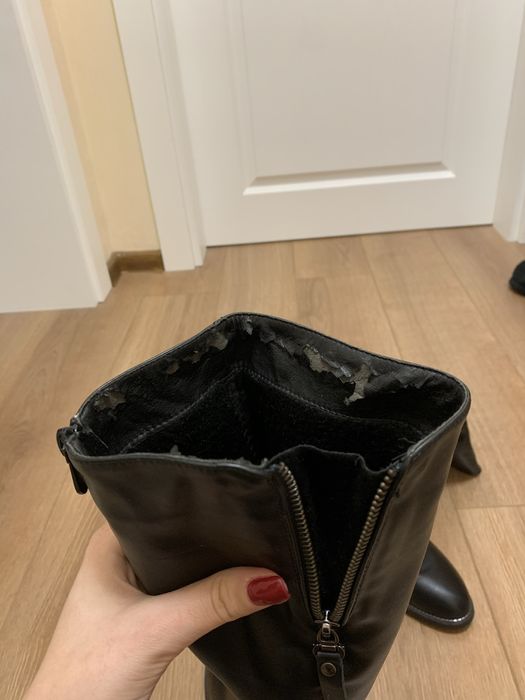 дамски ботуши на висок ток