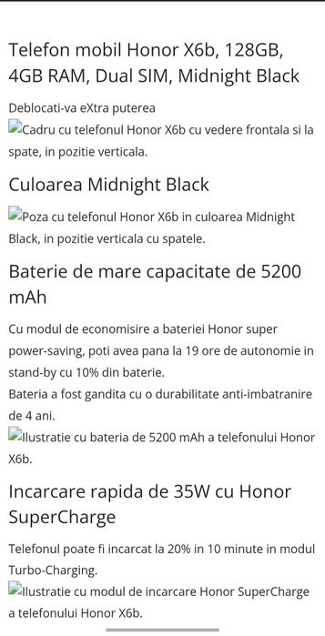 Honor X6 128Gb 4Gb 90Hz Dual SIM + Husa