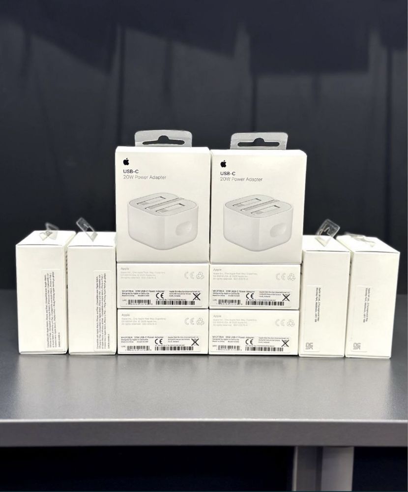 Apple адаптер 20w оригинал доставка по городу бесплатно