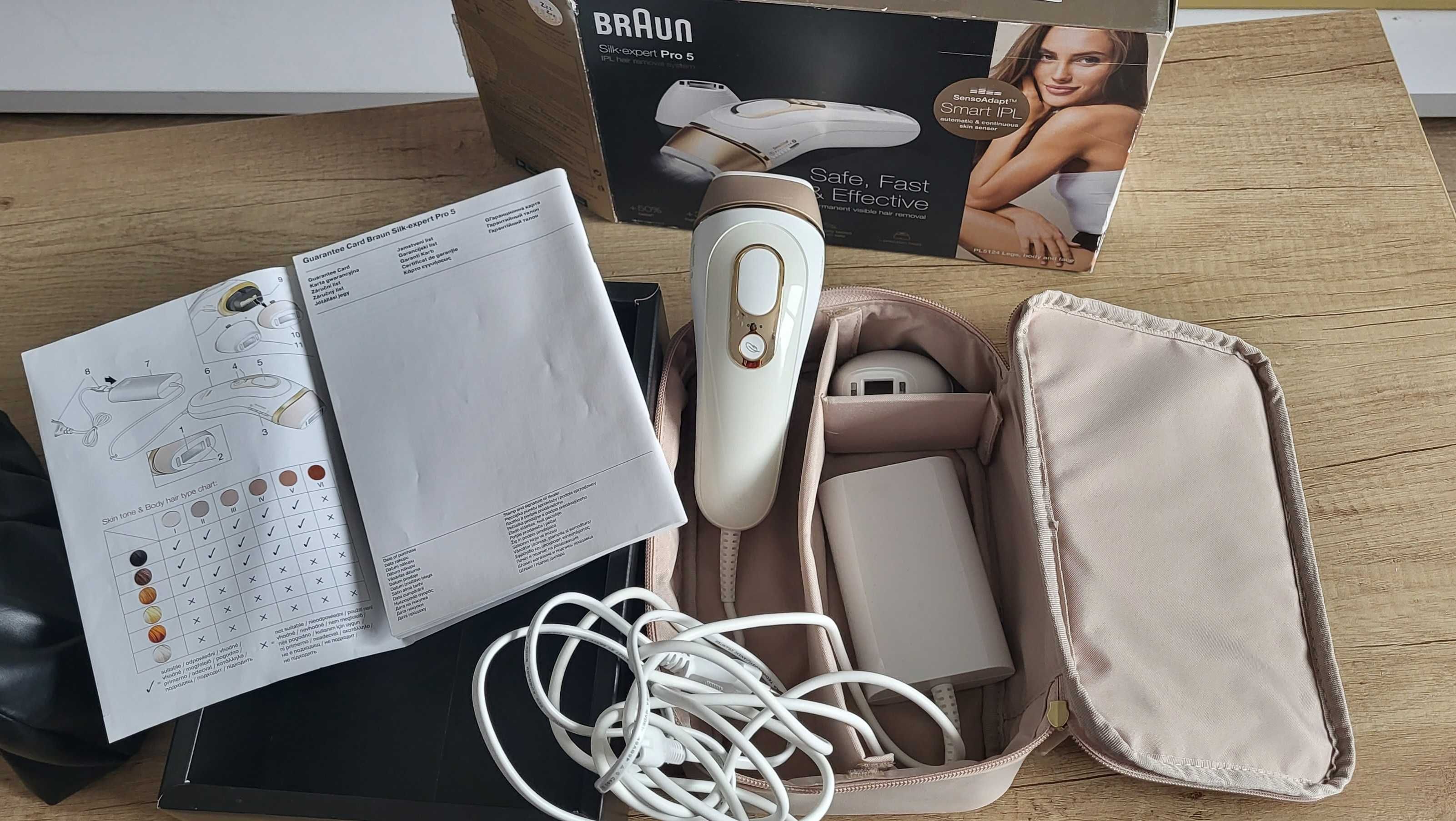 Produs NOU - Epilator IPL Braun Silk-expert PRO 5, 400.000 impulsuri