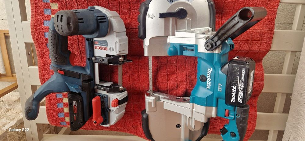 Makita ,Bosch ferăstrău panglica pe acumulator