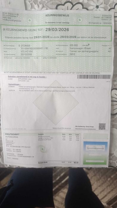 Volvo V50 diezel an 10/2008