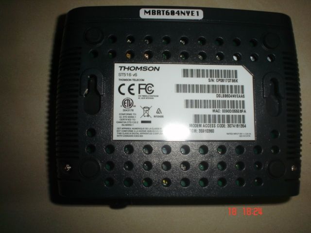 modem ADSL router Speedtouch, 516 Thomson Telekom cu adaptor