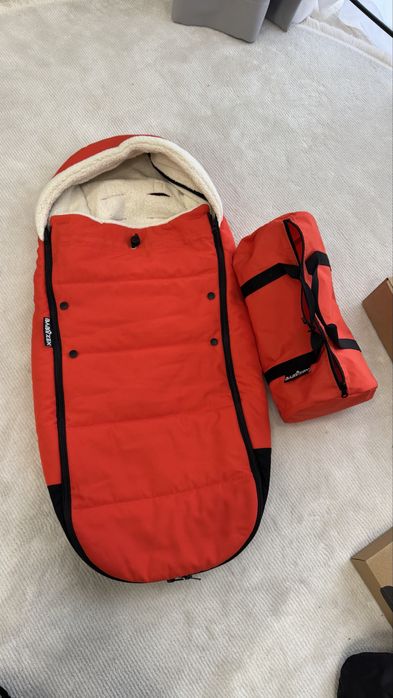 Зимний конверт муфта для коляски Babyzen Yoyo красный оригинал