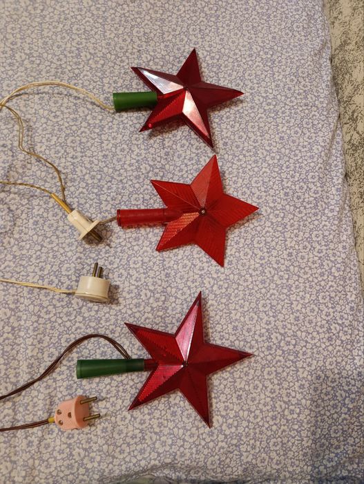 Звезды на ёлку ( новогодние ) СССР