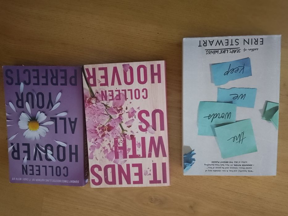 It Ends With Us, All Your Perfects+ още 1, книги на английски