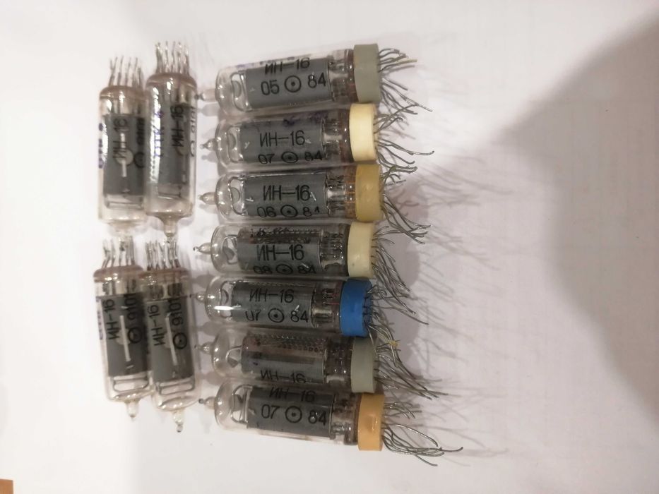 Индикаторные лампы ИН-12, ИН-16, ИН-15