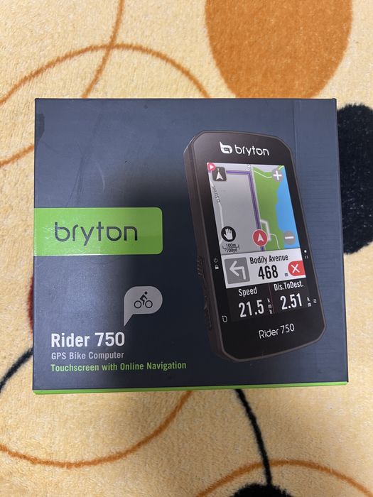 Gps bicicleta rider 750