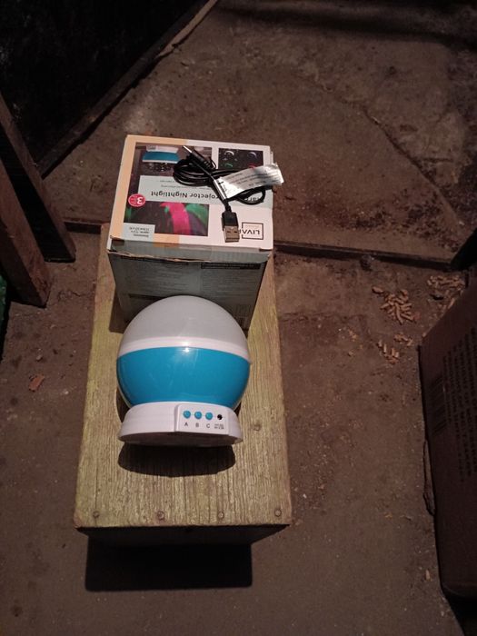 Въртяща  светеща топка-10лв