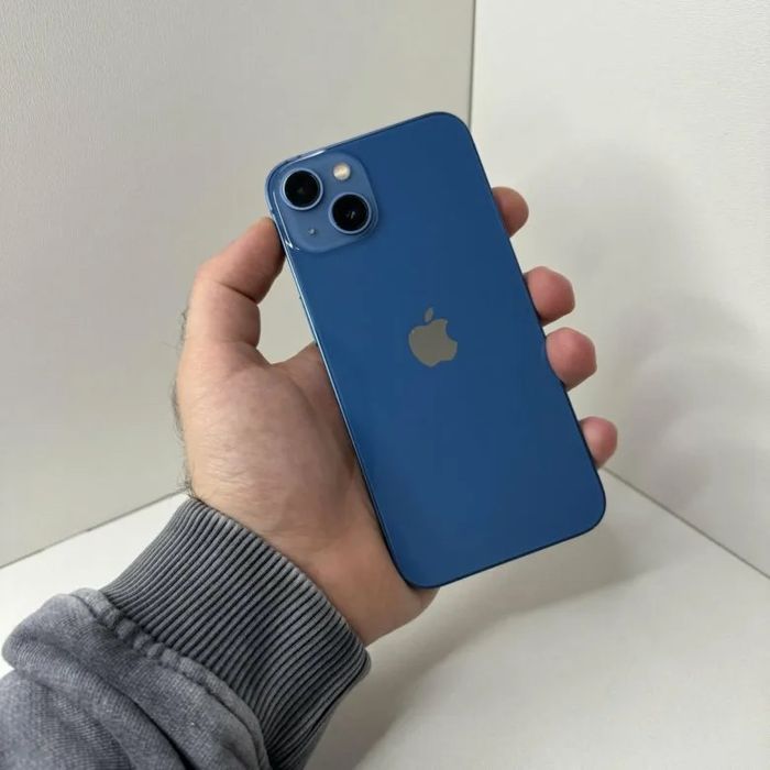 Айфон 13 128 гб емкость 90% цвет синий б/у