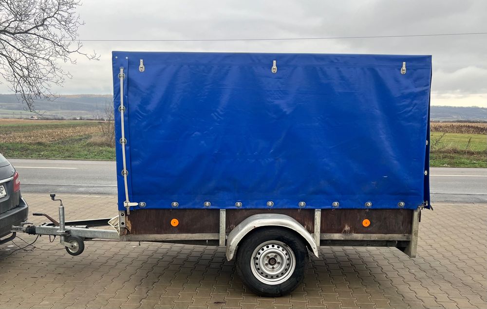 Remorca Anssems 1300 kg 2,60 x 1,50 x 1,60 m prelata noua