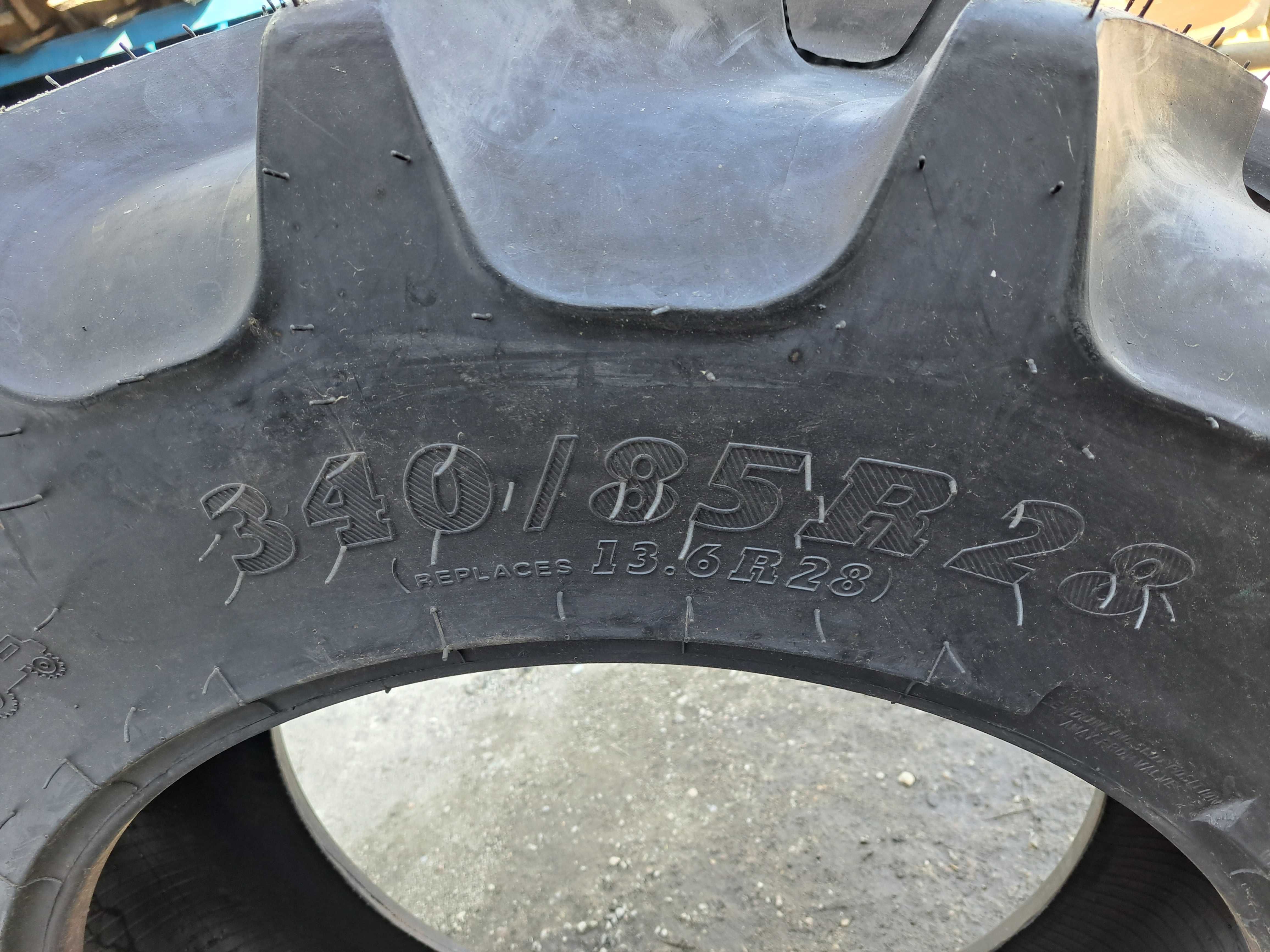 Anvelope pentru TRACTOR 340/85R28 MRL cauciucuri noi radiale 13.6R28