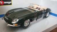 Vand macheta Bburago 1:18 jaguar e type