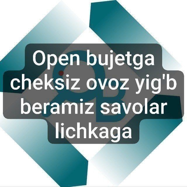 Open budjetga cheksiz ovoz olamiz 30 va yigib beramiz