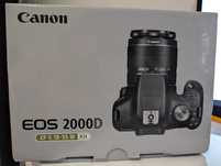 Aparat foto DSLR Canon EOS 2000D,24.1 MP Negru + Obiectiv EF-S 18-55mm