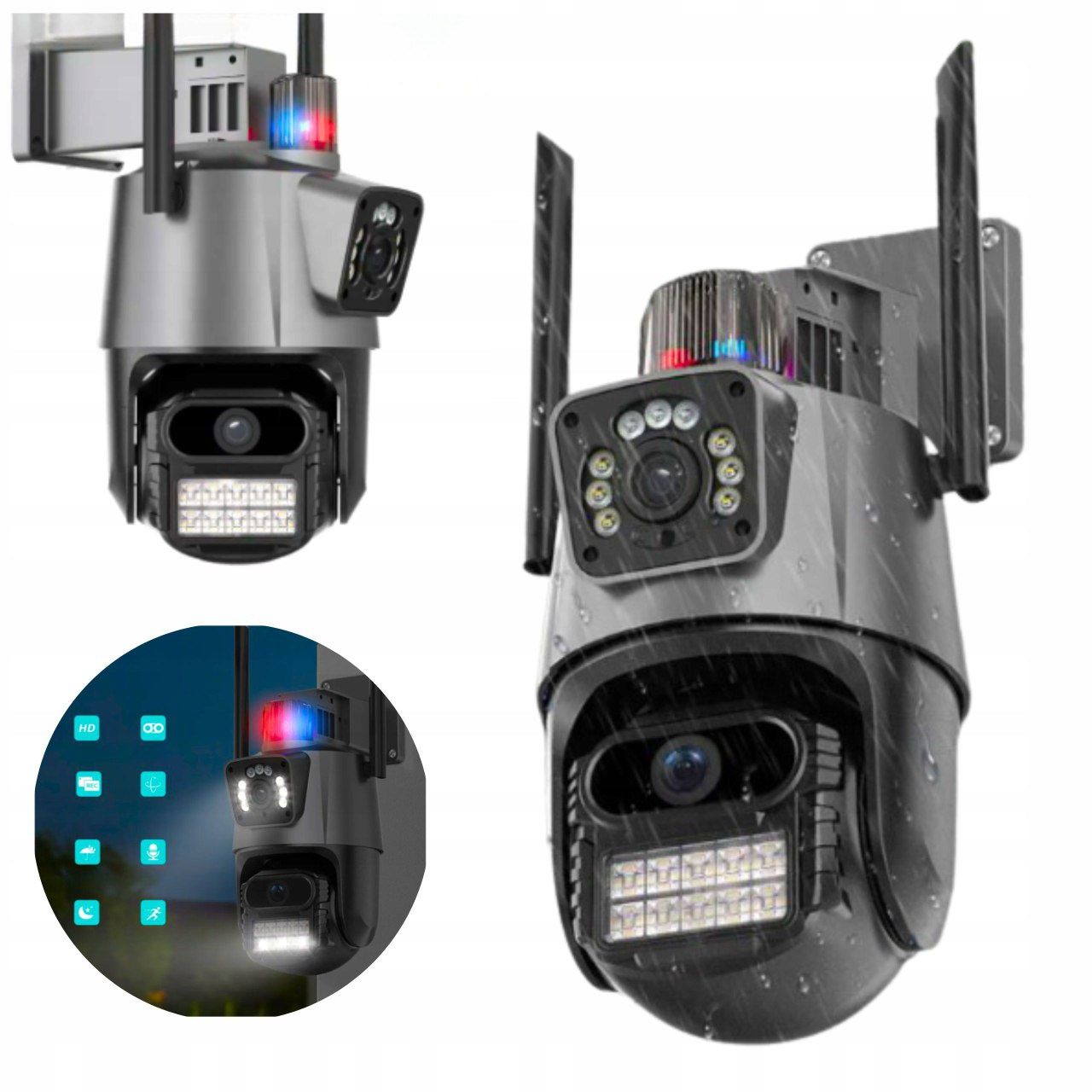 4G,Wifi Smart kameralar.360 gradusli.IP