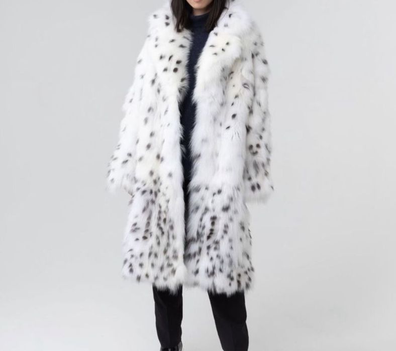 Шуба натуралка арктическая лиса