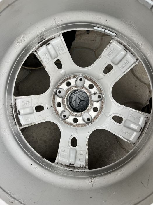 Jante aliaj 5x112mm, anvelope iarna 255/55 R18 Mercedes ML, GLE, GLC R