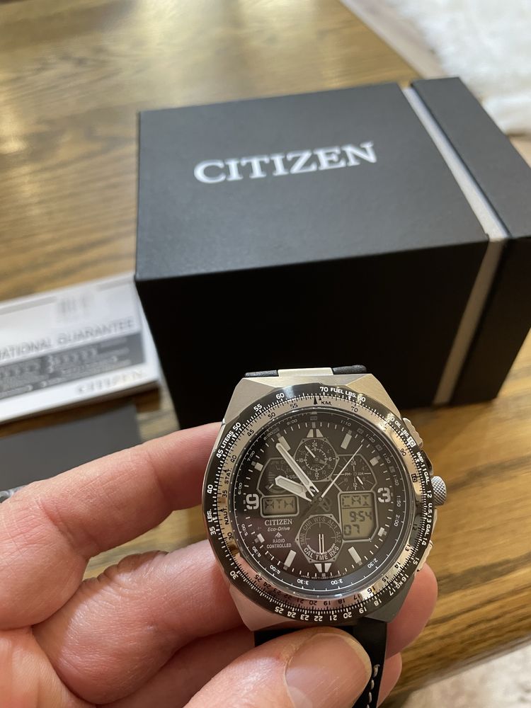 Часовник Citizen Promaster Skyhawk A-T Black Dial