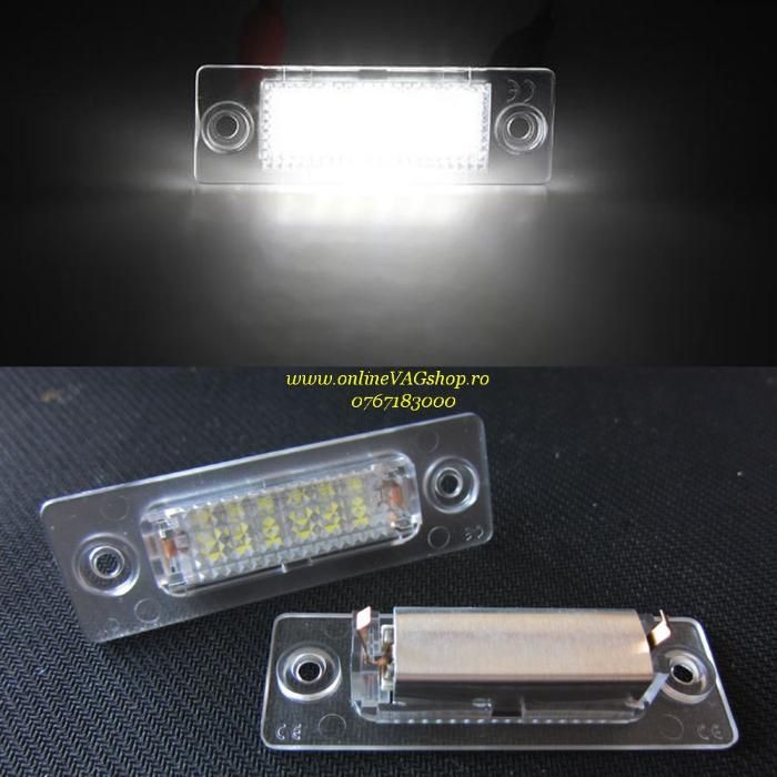 Set lampi LED numar VW Jetta Touran Passat Transporter Multivan Caddy