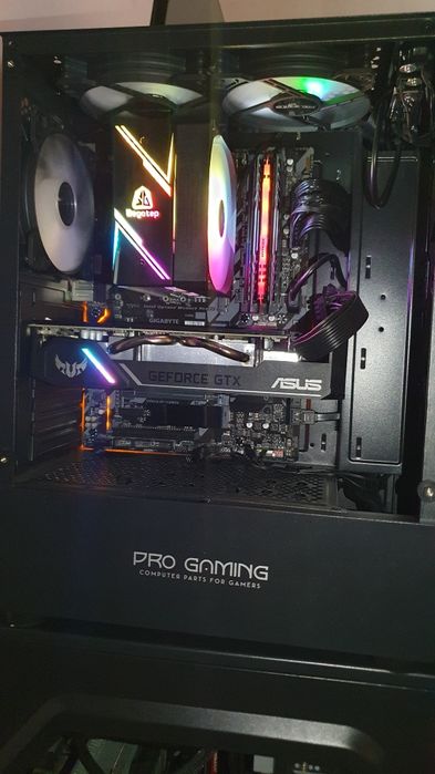 PC Gaming Intel i3-8100 24Gb Ram GTX 1660 sursa 800w modulara