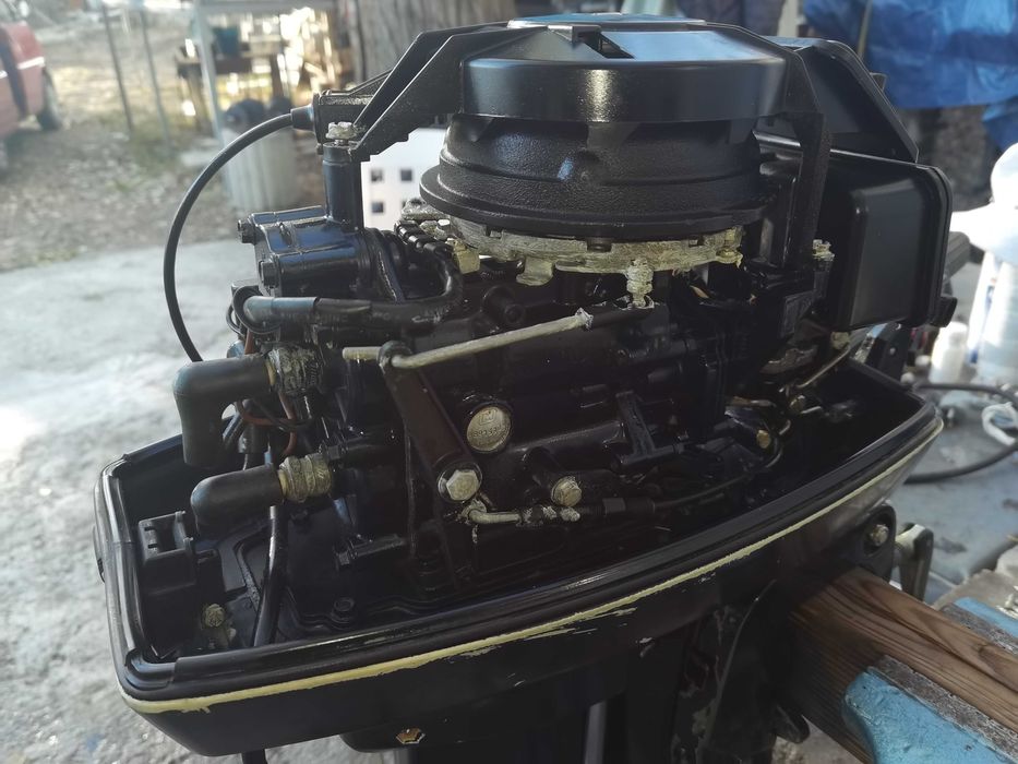 Мотор за Лодка-Извънбордови двигател, марка-Johnson-8кс