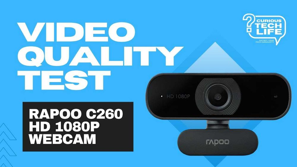 Rapoo C260  Автофокус веб-камера 1080P Full HD