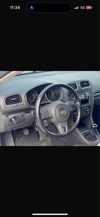 Vand Golf 6, 2011, 1.2 benzina, 122 cai,*Euro 5*Distrbutie lant*Carlig