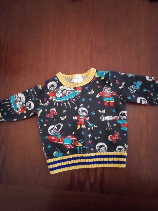 Бебешка памучна блуза на GUCCI