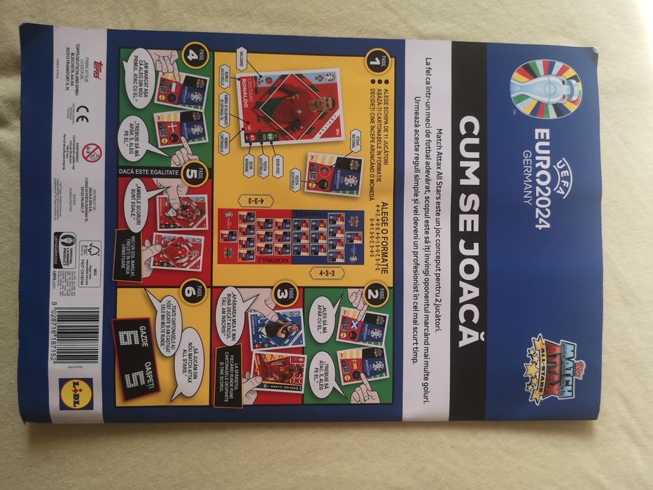 Album fotbal UEFA euro2024 GERMANY