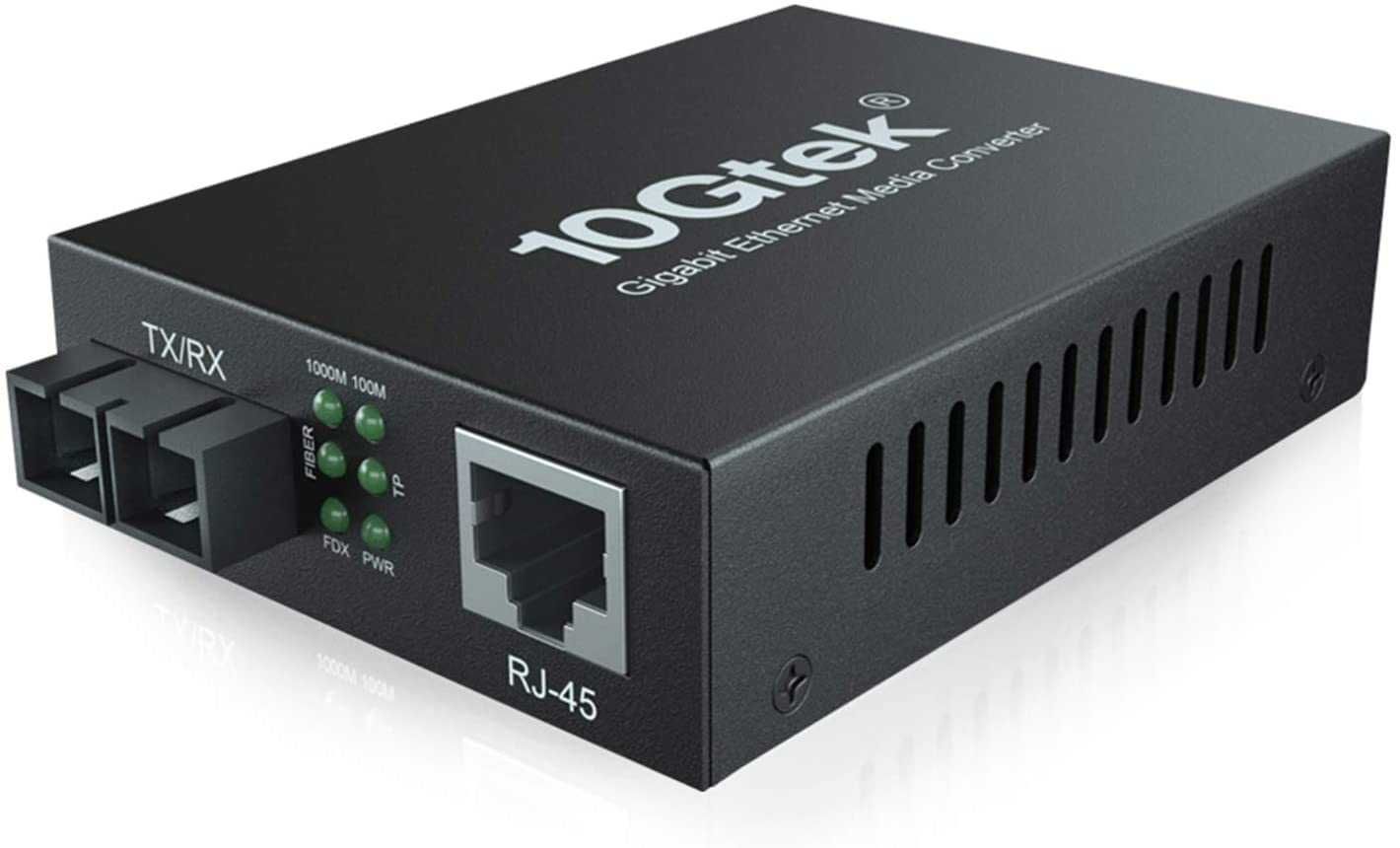 Convertor media Gigabit Fiber to Ethernet,SC Fiber,până la 20 km